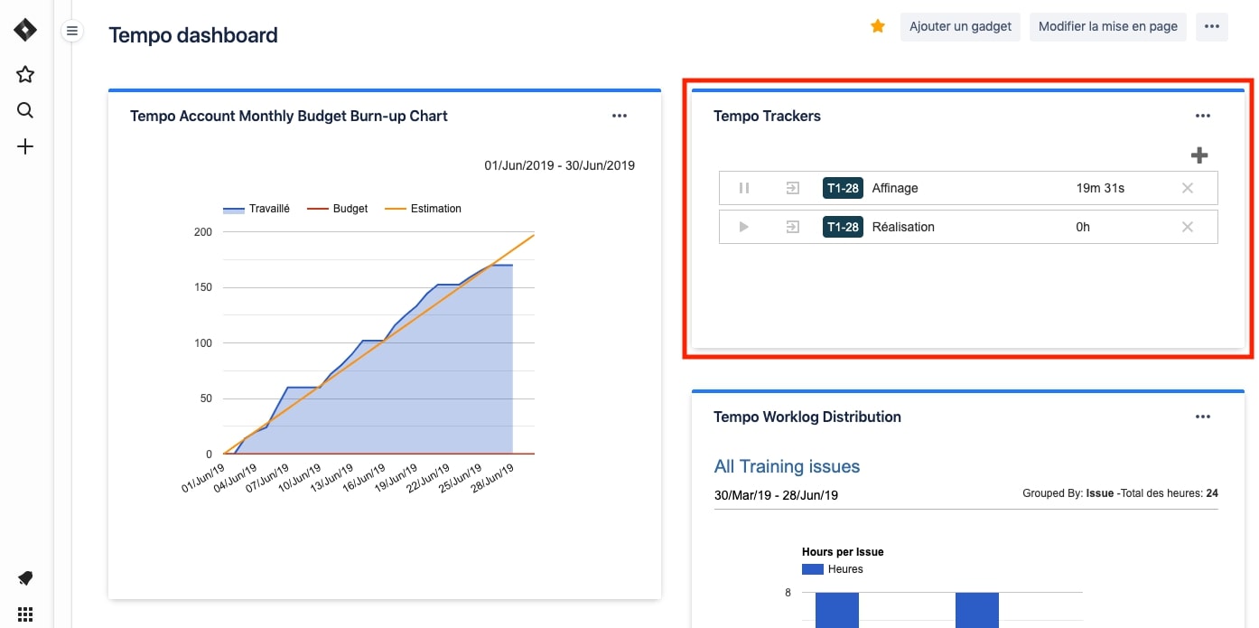 tempo timesheets