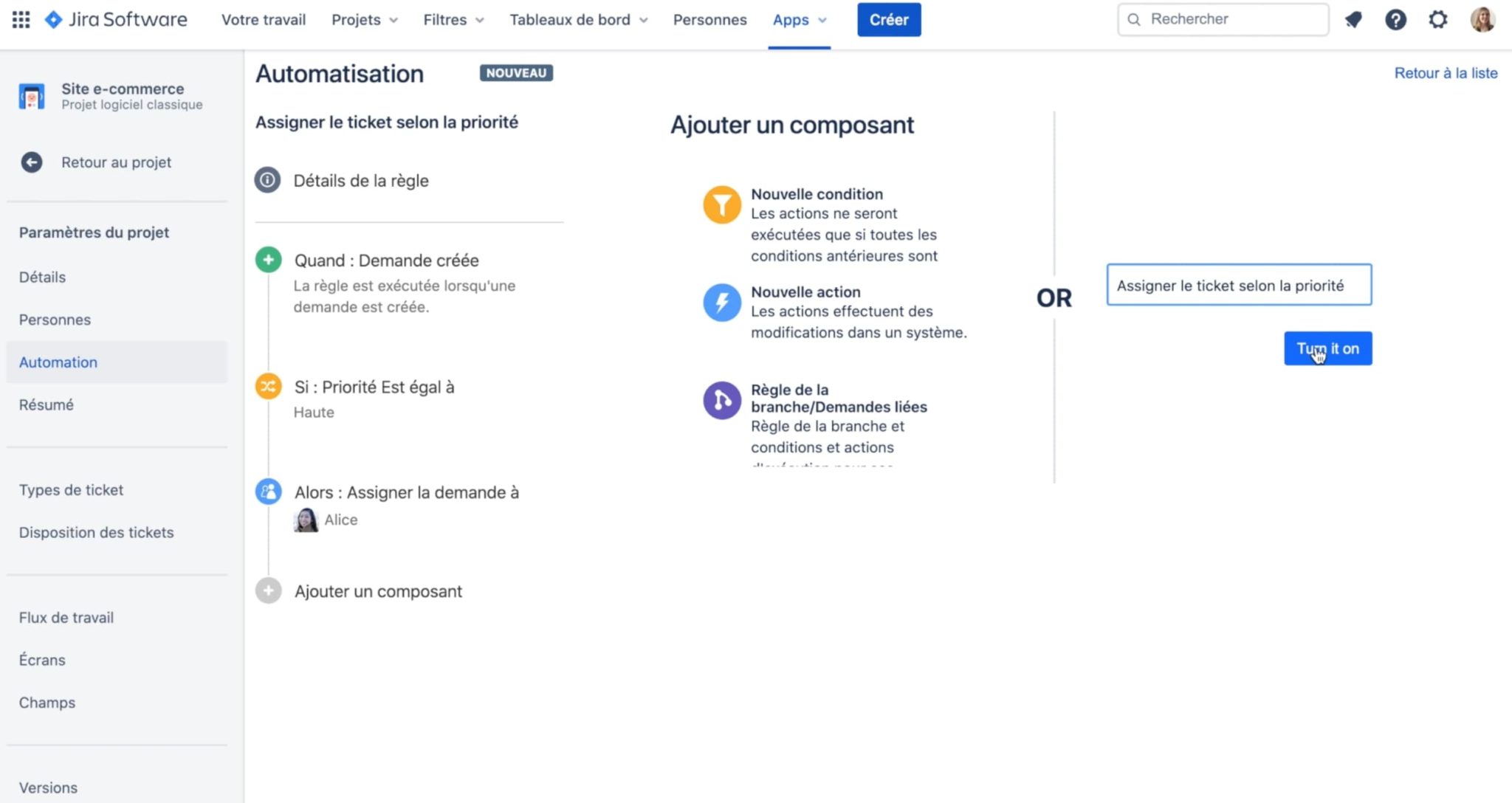 automatisation automation for jira