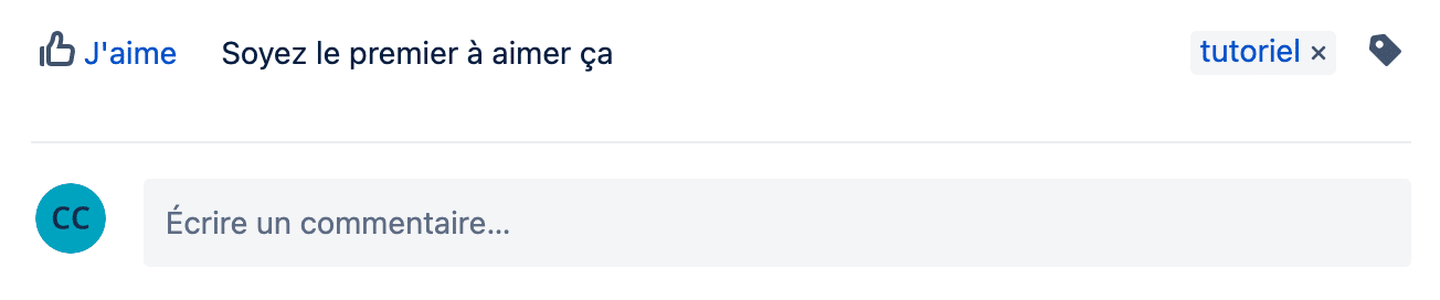 Commentaire Confluence