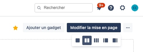 Ajouter un gadget Jira