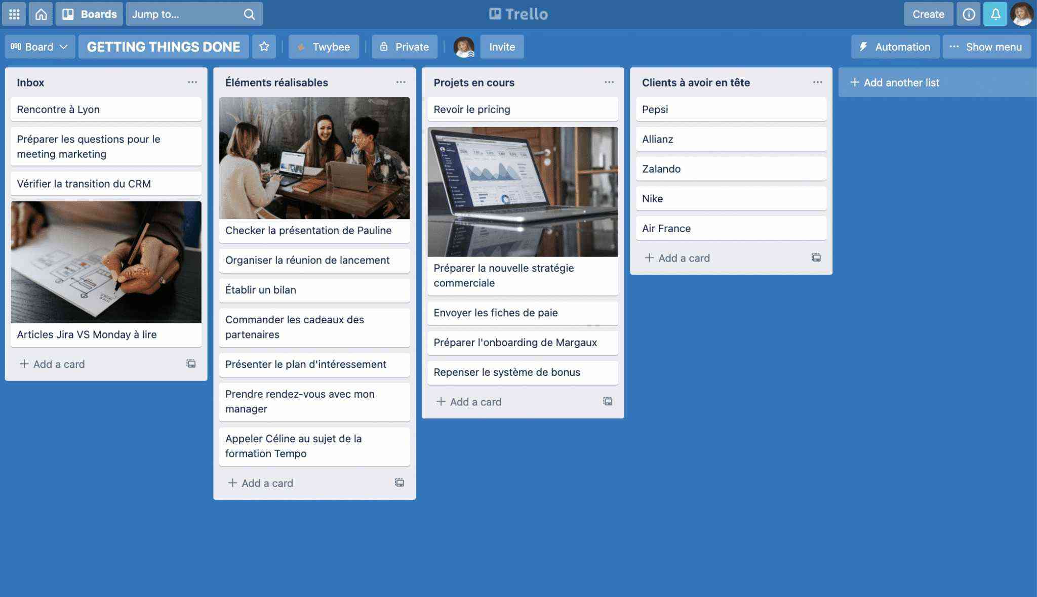 trello gtd