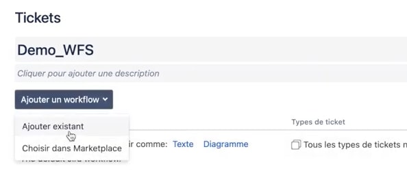 Système de workflow jira