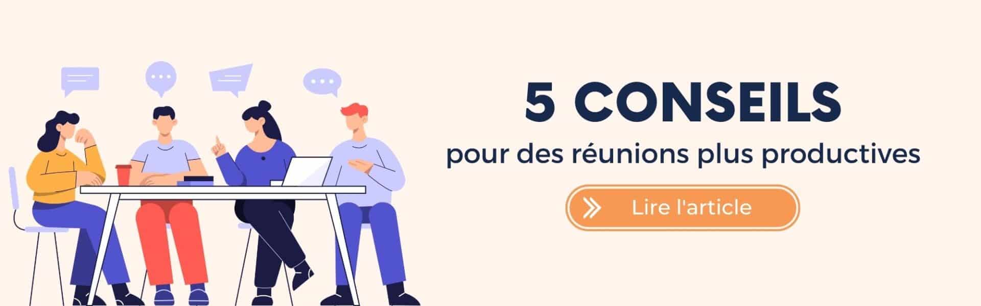 Conseil réunion productive