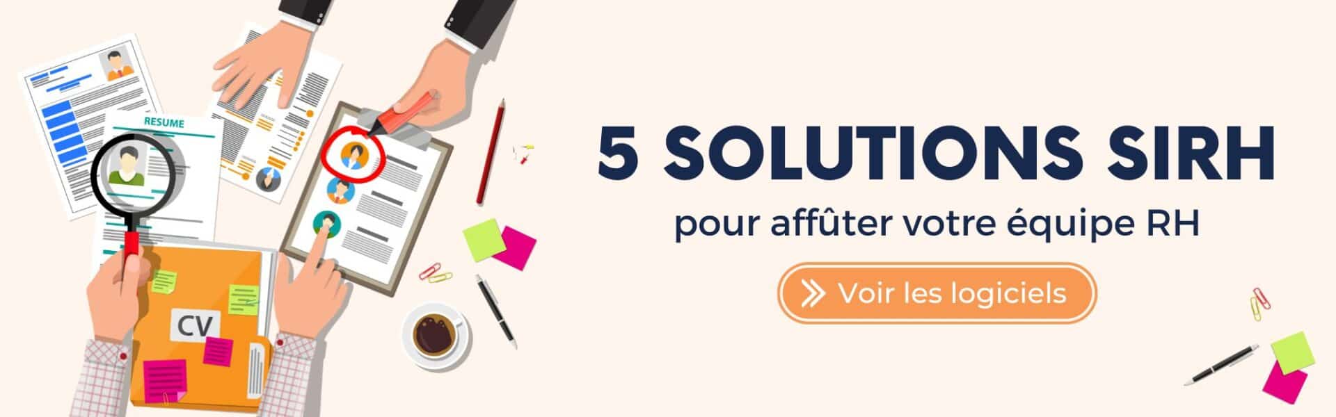 5 solutions SIRH pour les équipes RH