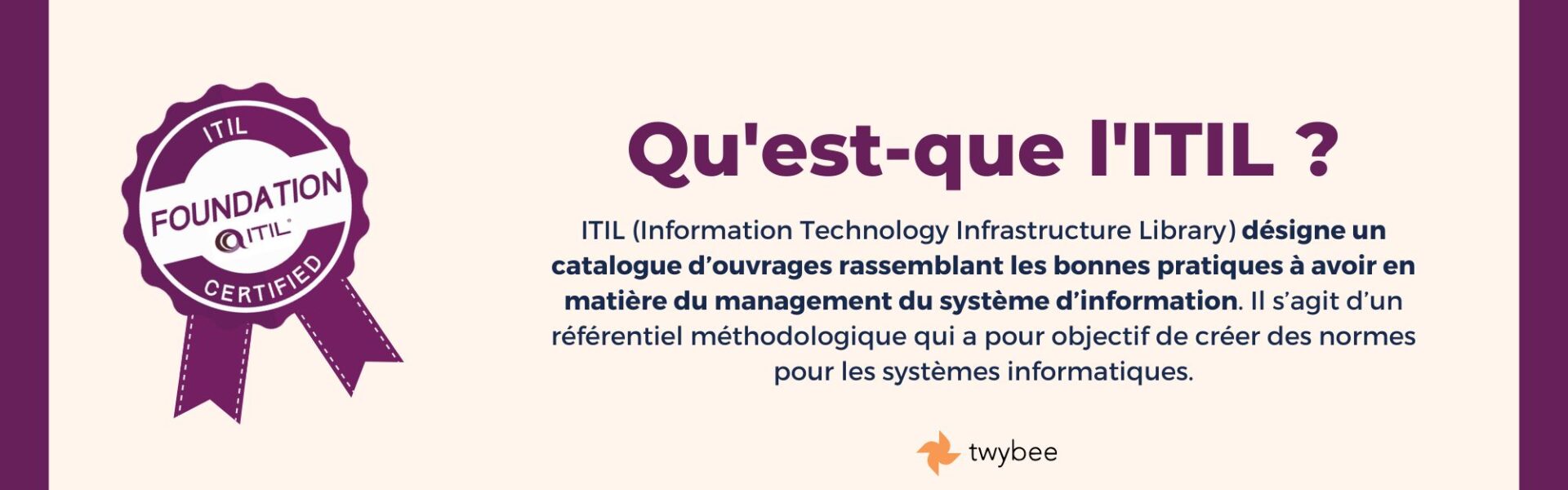 Qu'est-ce que l'ITIL