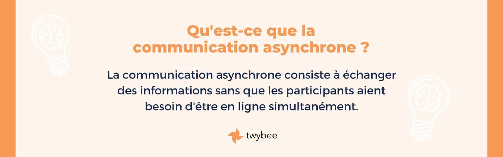 Communication asynchrone