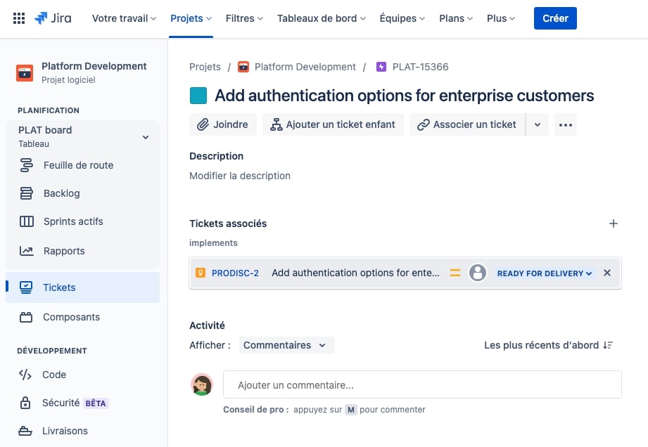 Jira Software + Jira Product Discovery