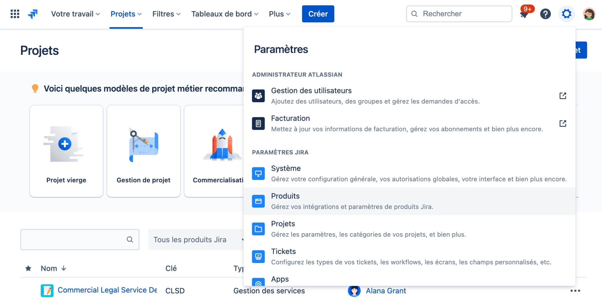 Produit Jira Software